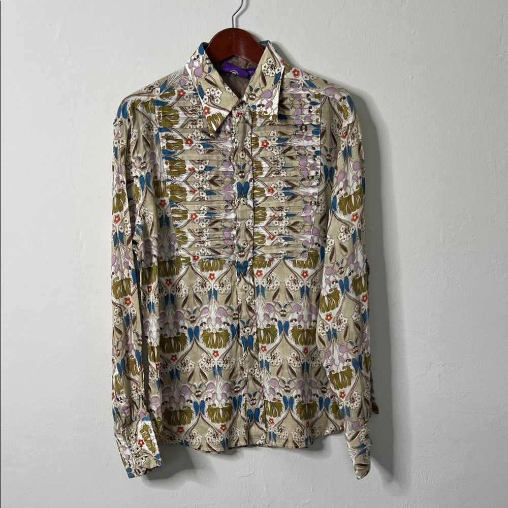 Jimi Hendrix Experience “Rock & Roll Religion” Button-Down Purple Label Shirt